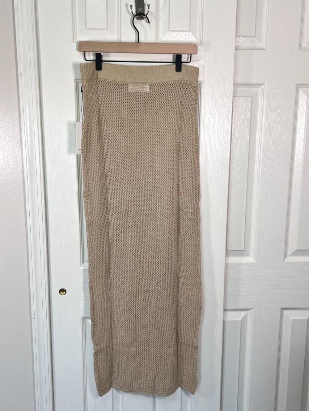 Spiritual Gangster Carmen Crochet Skirt 100% Cotton in Palo Santo Size M NWT - Picture 5 of 7